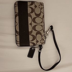 Small Coach Wristlet.
